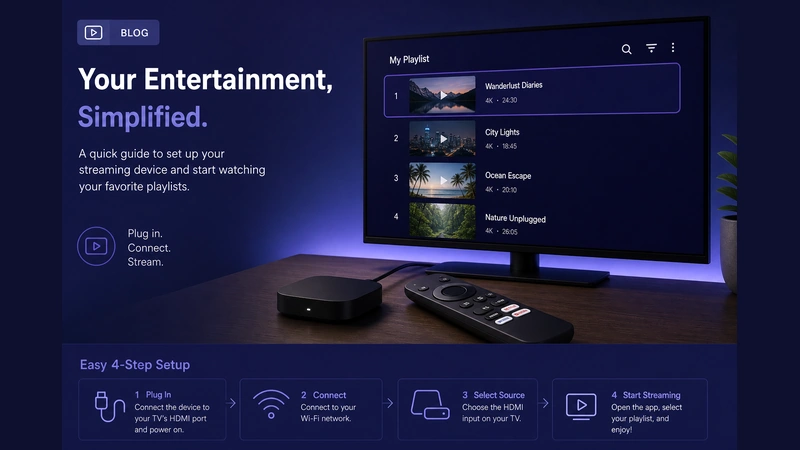 M3U Liste auf Firestick 2026